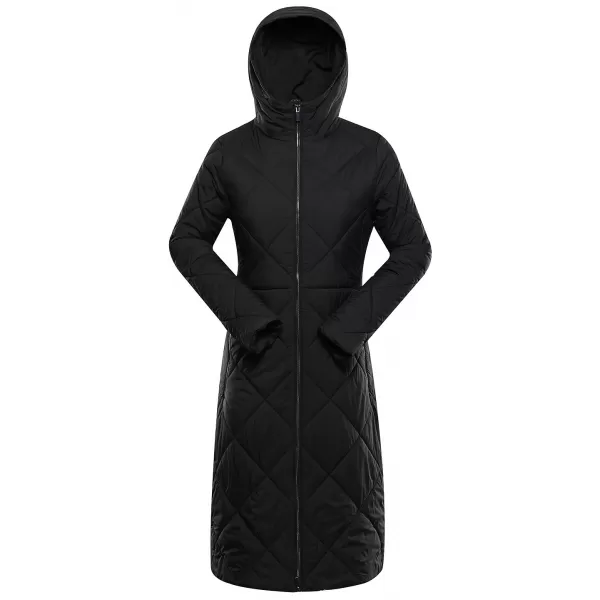 Wintermantel für Damen ALPINE PRO STAWA SCHWARZ 