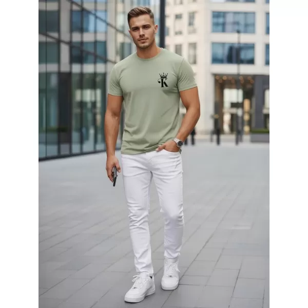  Herren-T-Shirt DSTREET NX5104R-MO HELLGRÜN 
