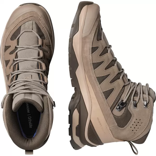  Herrenschuhe SALOMON QUEST ECHO GORE TEX L49146400 WALNUSS/DESSERTBRAUN/SCHWARZOLIV 