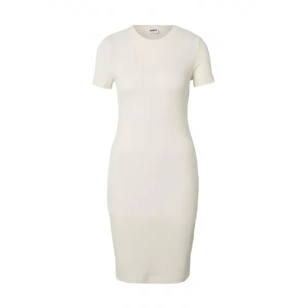  Kleid URBAN CLASSICS TB8275 WEIß/SAND 