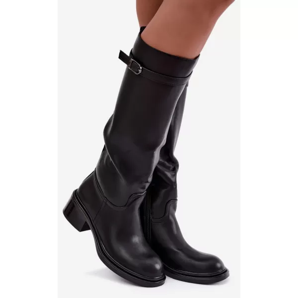  Damenstiefel BOTO C-381 SCHWARZ 
