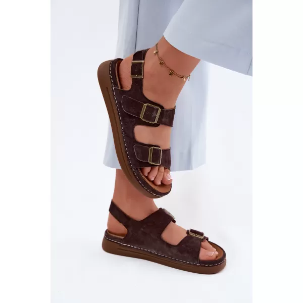  Damensandalen VINCEZA 79620 SCHOKOLADE 