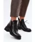 Damen-Stiefeletten S.BARSKI HY62-8112 SCHWARZ