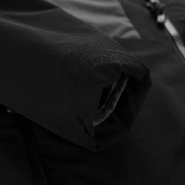  Kinderjacke ALPINE PRO TEMUNO SCHWARZ 