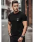 Herren-T-Shirt DSTREET NX083R SCHWARZ