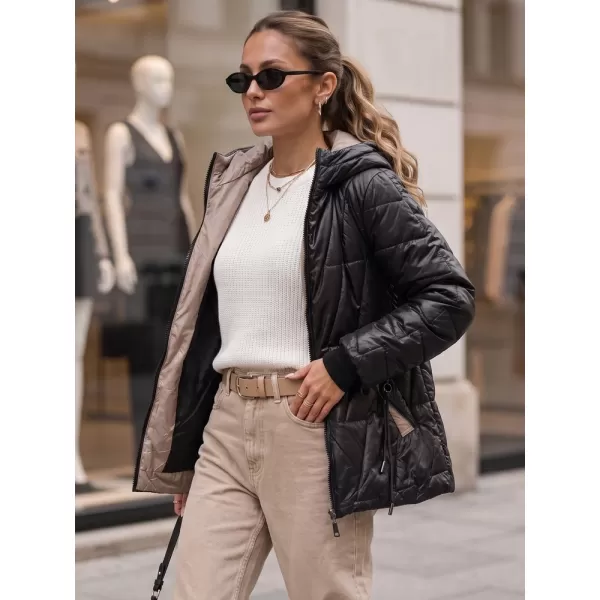  Damenjacke DSTREET TY5786 SCHWARZ 