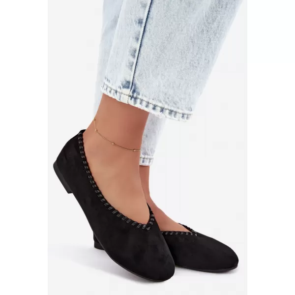  Ballerinas für Damen BOTO 9897 SCHWARZ 