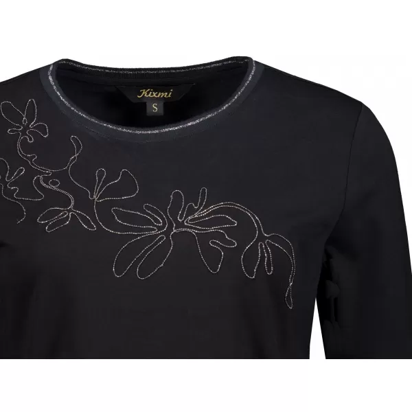  Damen-T-Shirt KIXMI ADINA SCHWARZ 