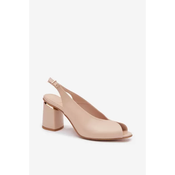  Damensandalen ZAZOO 1085 BEIGE 