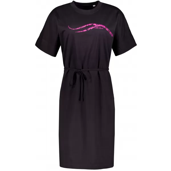 Kleid ALTISPORT ALW001816 SCHWARZ ROSA 