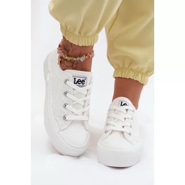  Damen-Sneaker LEE 50261003.1FG WEIß 