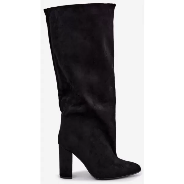 Damenstiefel BOTO C-378 MATTSCHWARZ 