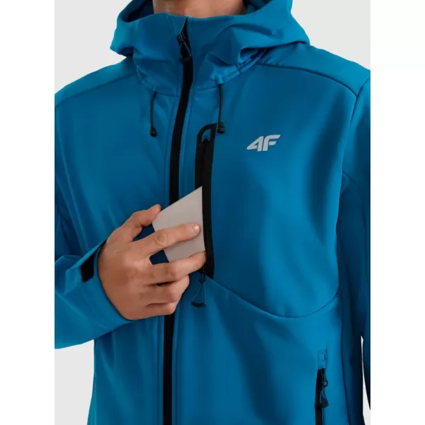  Herren-Softshelljacke 4F RAW25TSOFM506 BLAU 