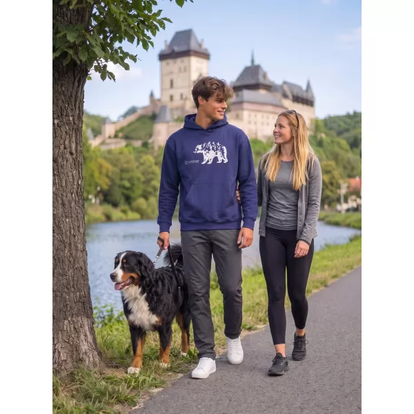  Herren-Sweatshirt ALTISPORT ALM193422 MITTERNACHTSBLAU 