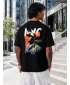 Herren-T-Shirt DSTREET NX4004R-BK-O SCHWARZ