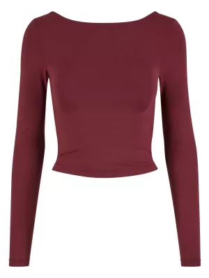 Damen-T-Shirt URBAN CLASSICS TB7721 KIRSCHE