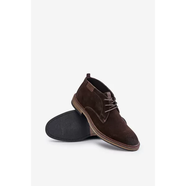  Herrenschuhe BIG STAR SHOES OO174145 BRAUN/BEIGE 