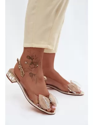 Damensandalen D&A MR61-9004 GOLD