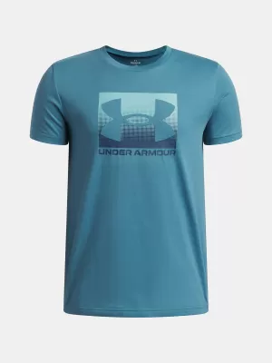 T-Shirt für Jungen UNDER ARMOUR UA B BOXED SPORTS UPDATE SS 1388672-466 BLAU