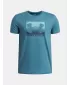 T-Shirt für Jungen UNDER ARMOUR UA B BOXED SPORTS UPDATE SS 1388672-466 BLAU