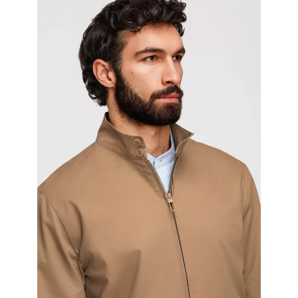  Herrenjacke OMBRE OM-JANP-0326 HELLBRAUN 