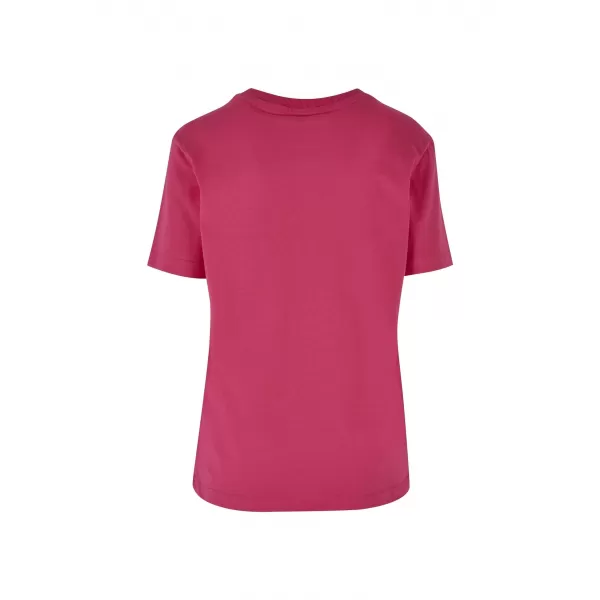  Damen-T-Shirt URBAN CLASSICS TB8958-06989 HIBISKUSROSA 