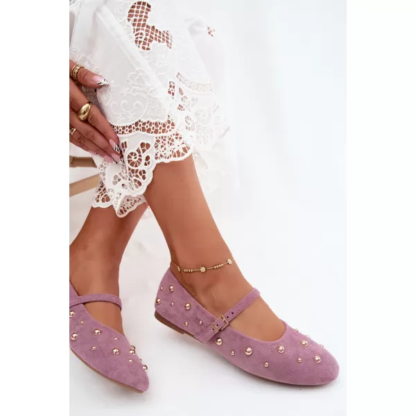  Ballerinas für Damen BOTO 4765 LILA 
