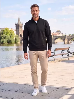 Herren-Sweatshirt MALFINI SUMMIT 429 SCHWARZ