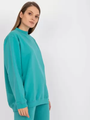 Damen-Sweatshirt BASIC FEEL GOOD AP-BL-A-R001 TÜRKIS