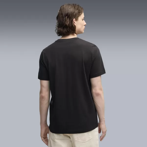  Herren-T-Shirt PUMA GRAPHICS TEE 69435501 PUMA SCHWARZ 