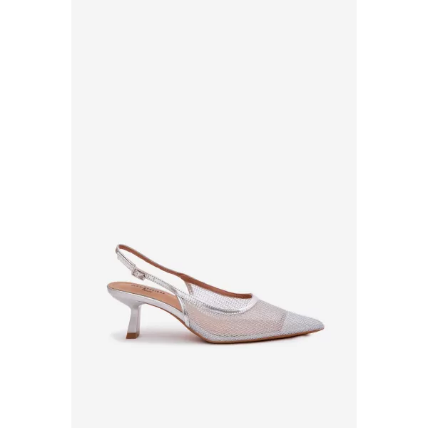  Damensandalen BOTO QQ-213 SILBER 