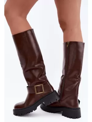Damenstiefel BOTO C-387 KAFFEE