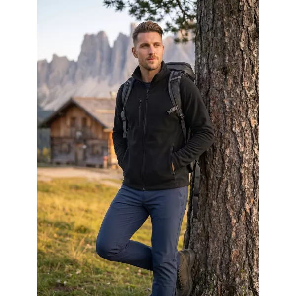  Herren-Sweatshirt aus Microfleece MALFINI FACTOR 852 SCHWARZ 