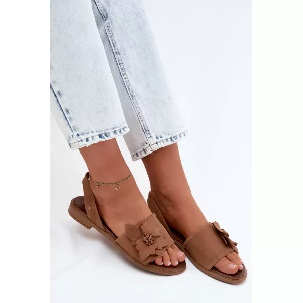  Damensandalen ZAZOO 40471 BRAUN 