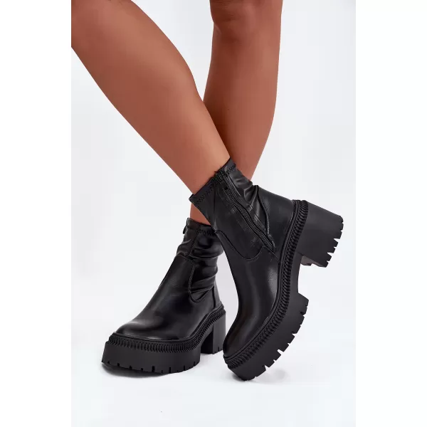  Damen-Stiefeletten BOTO 9670A LILA 