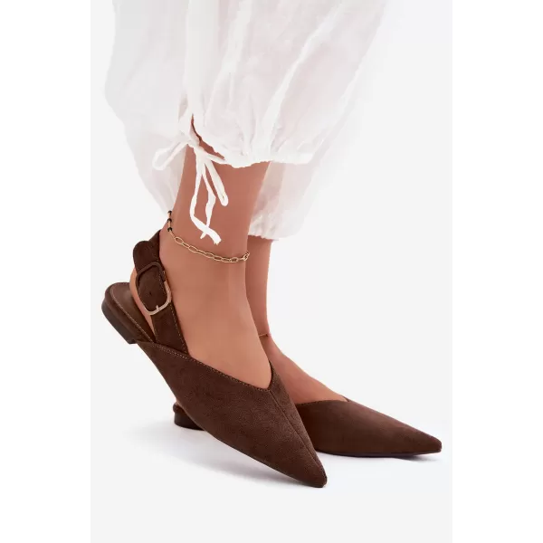  Ballerinas für Damen BOTO 9755 KAFFEE 