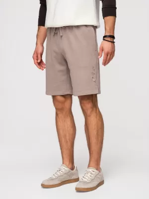 Herren-Shorts OMBRE Z125 BEIGE/HELLGRÜN
