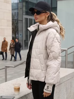 Damenjacke DSTREET TY5761 BEIGE