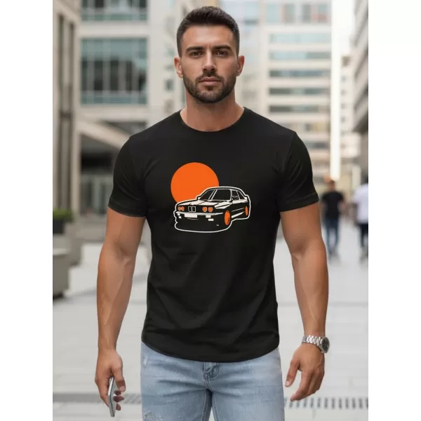  Herren-T-Shirt DSTREET NX5091R-BK SCHWARZ 