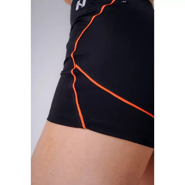  Damen-Shorts NEBBIA OLYMPIA HIGH-WAIST 937 SCHWARZ 