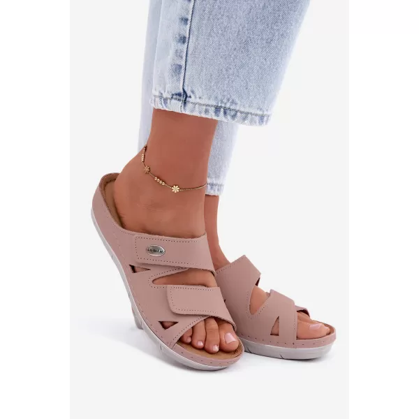  Damenhausschuhe INBLU OE0001GU ROSA 