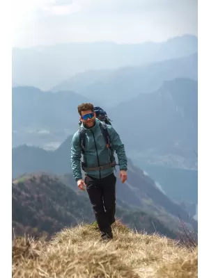 Wasserdichte Softshelljacke für Herren NORDBLANC EXPEDITIOUS NBSSM8323 GRÜN