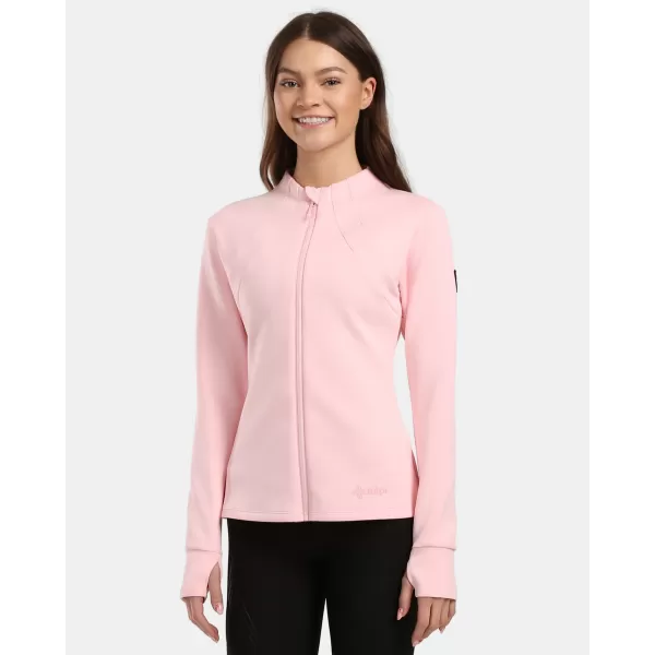  Fleece-Sweatshirt für Damen KILPI LAJEN-W 1L0205KI HELLROSA 