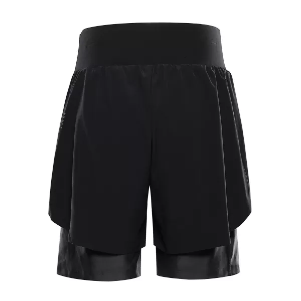  Damen-Shorts ALPINE PRO GAJERA SCHWARZ 