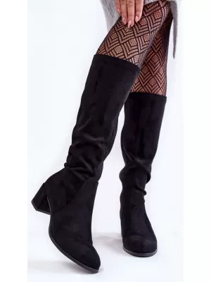 Damenstiefel SERGIO LEONE KZ205 SCHWARZ