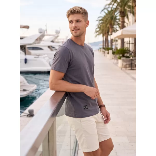  Herren-T-Shirt ALTISPORT NP/ALMST20001 SCHIEFERGRAU 