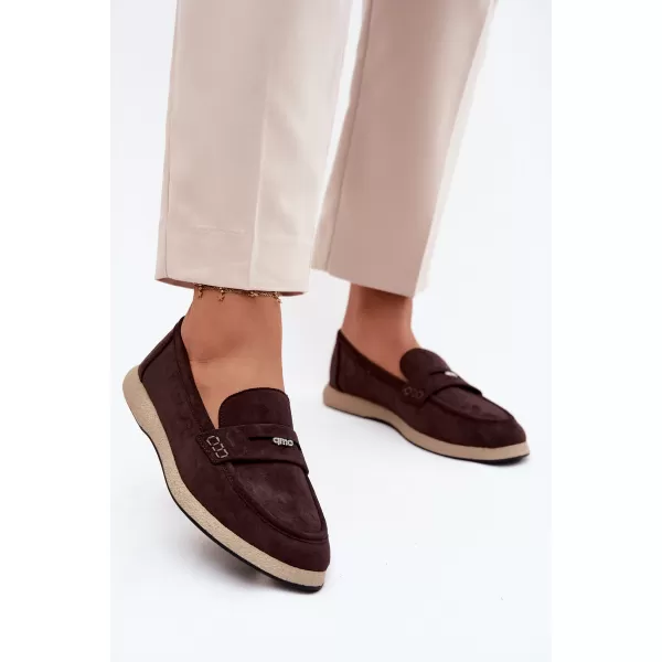  Damenmokassins VINCEZA 62273 BRAUN 
