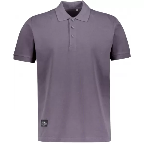  Herren-T-Shirt mit Kragen ALTISPORT NP/ALMST90601 SCHIEFERGRAU 