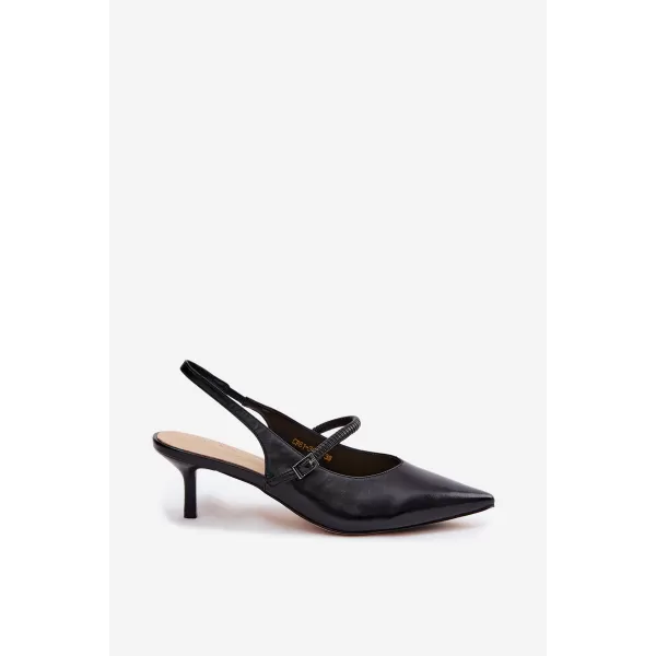  Damensandalen D&A CR61-3046 SCHWARZ 