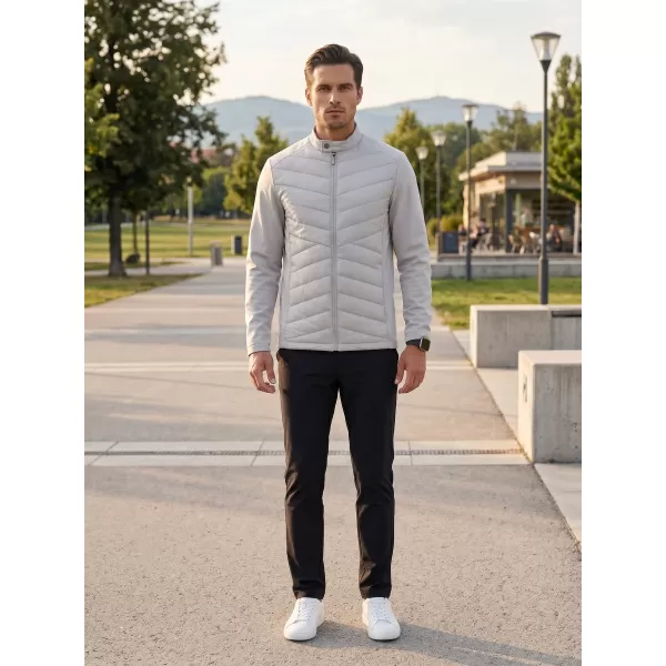  Hybridjacke für Herren MALFINI PREMIUM CROSS 555 SILBERGRAU 